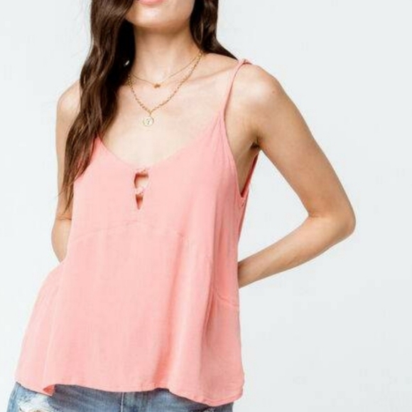 ROXY SHIFTING SKY PINK TANK TOP - Picture 7 of 10